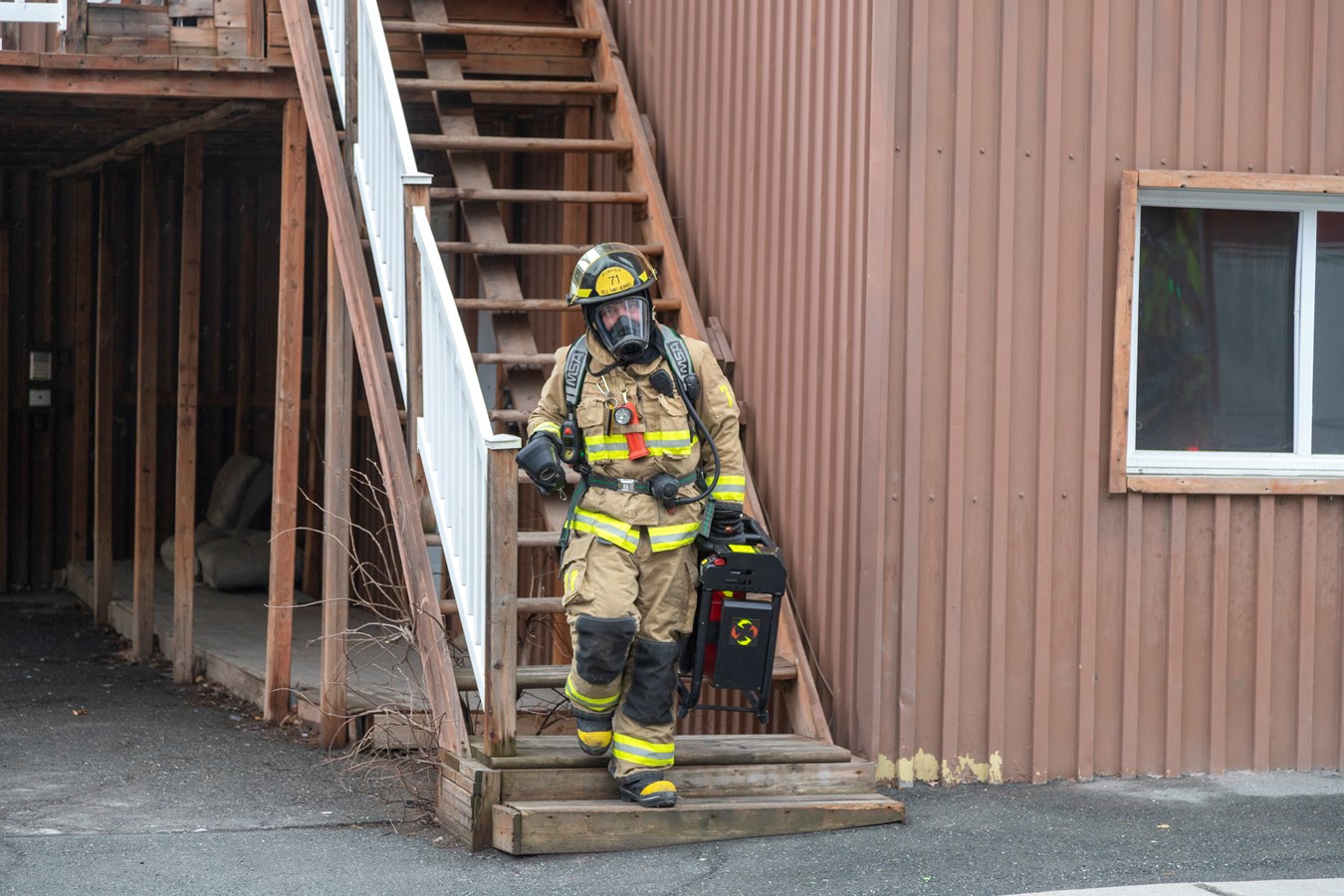 Intervention des pompiers à Saint-Georges