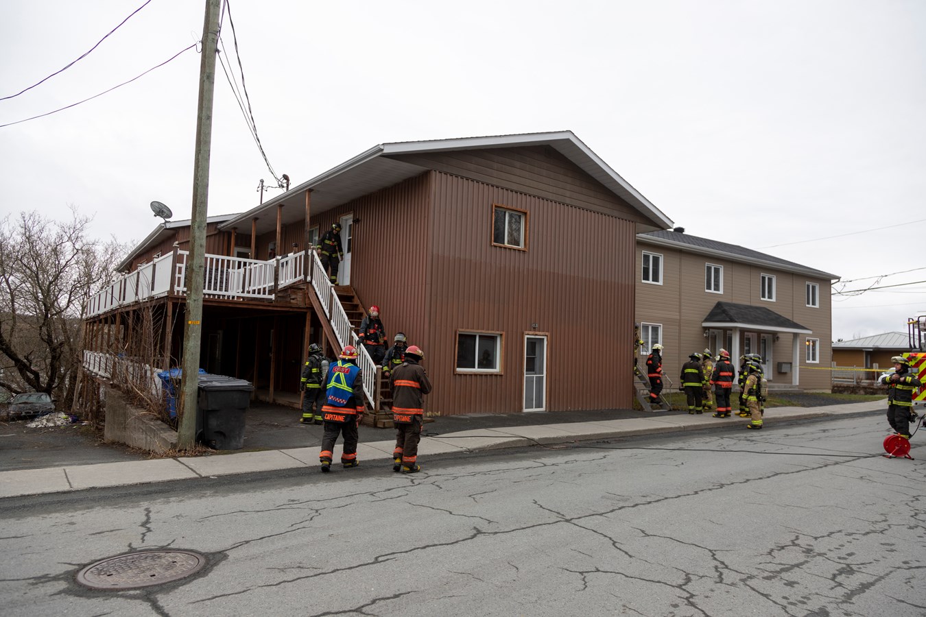 Intervention des pompiers à Saint-Georges