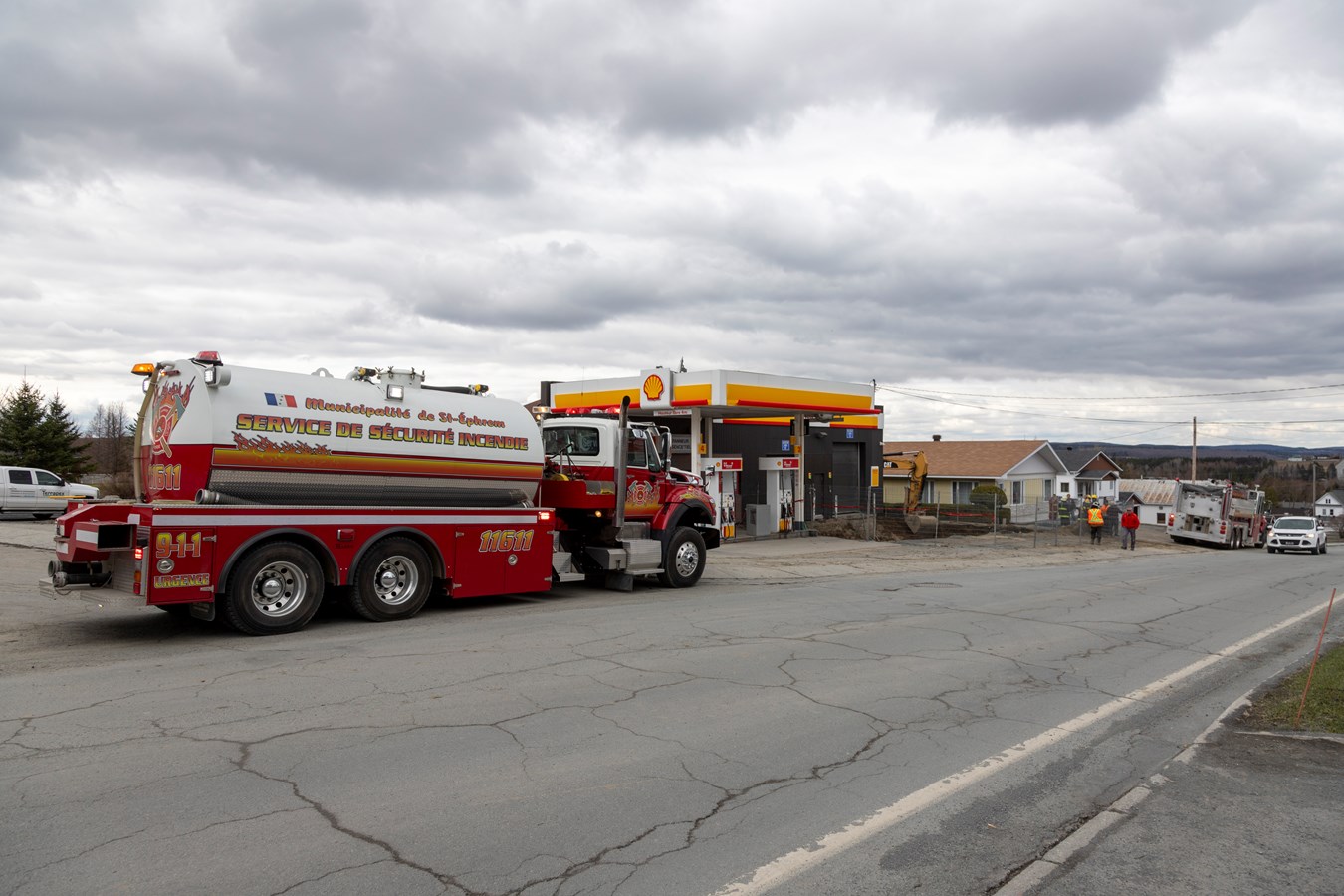 Des travaux engendrent une fuite de gaz à Saint-Ephrem