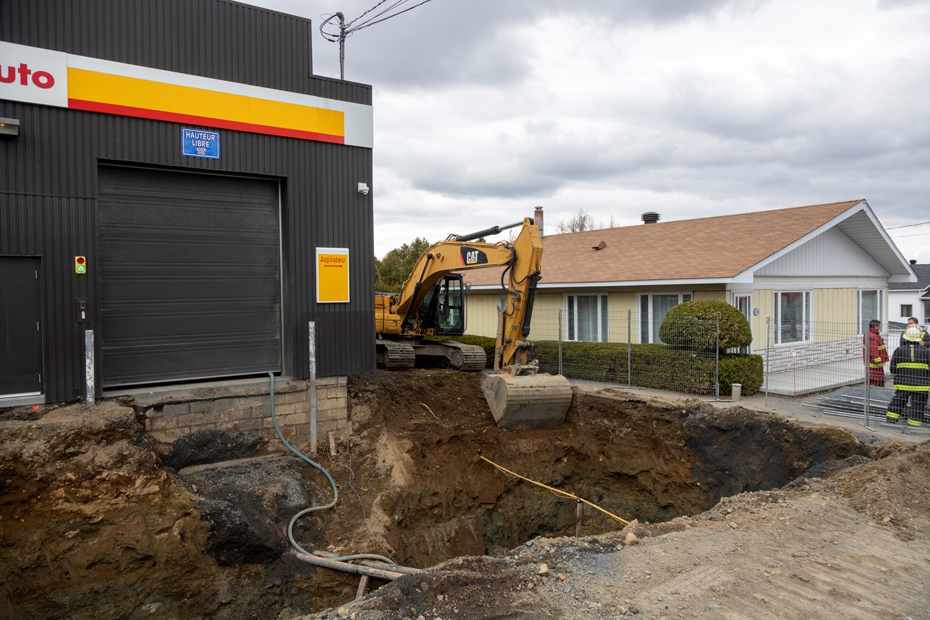 Des travaux engendrent une fuite de gaz à Saint-Ephrem