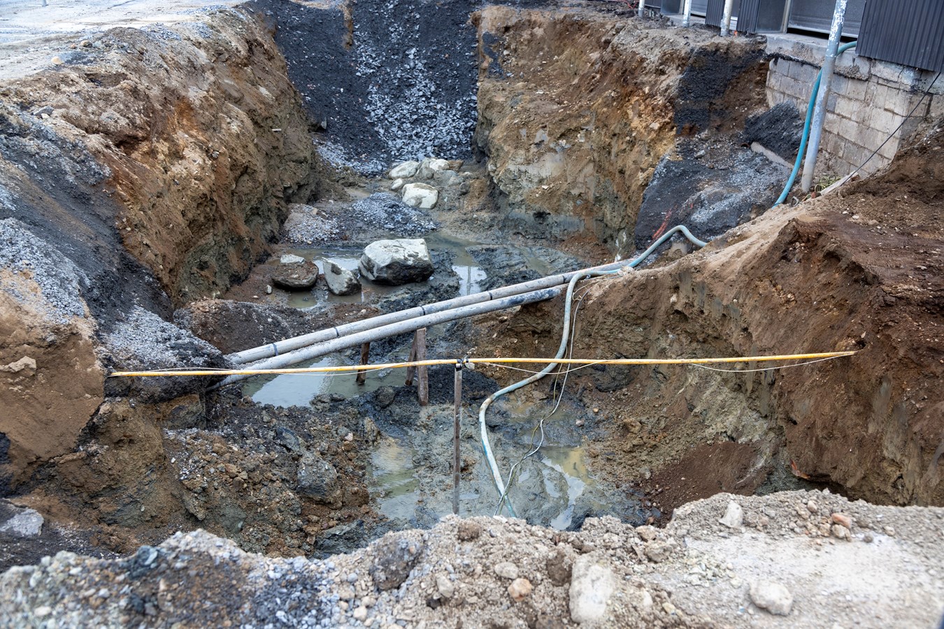 Des travaux engendrent une fuite de gaz à Saint-Ephrem
