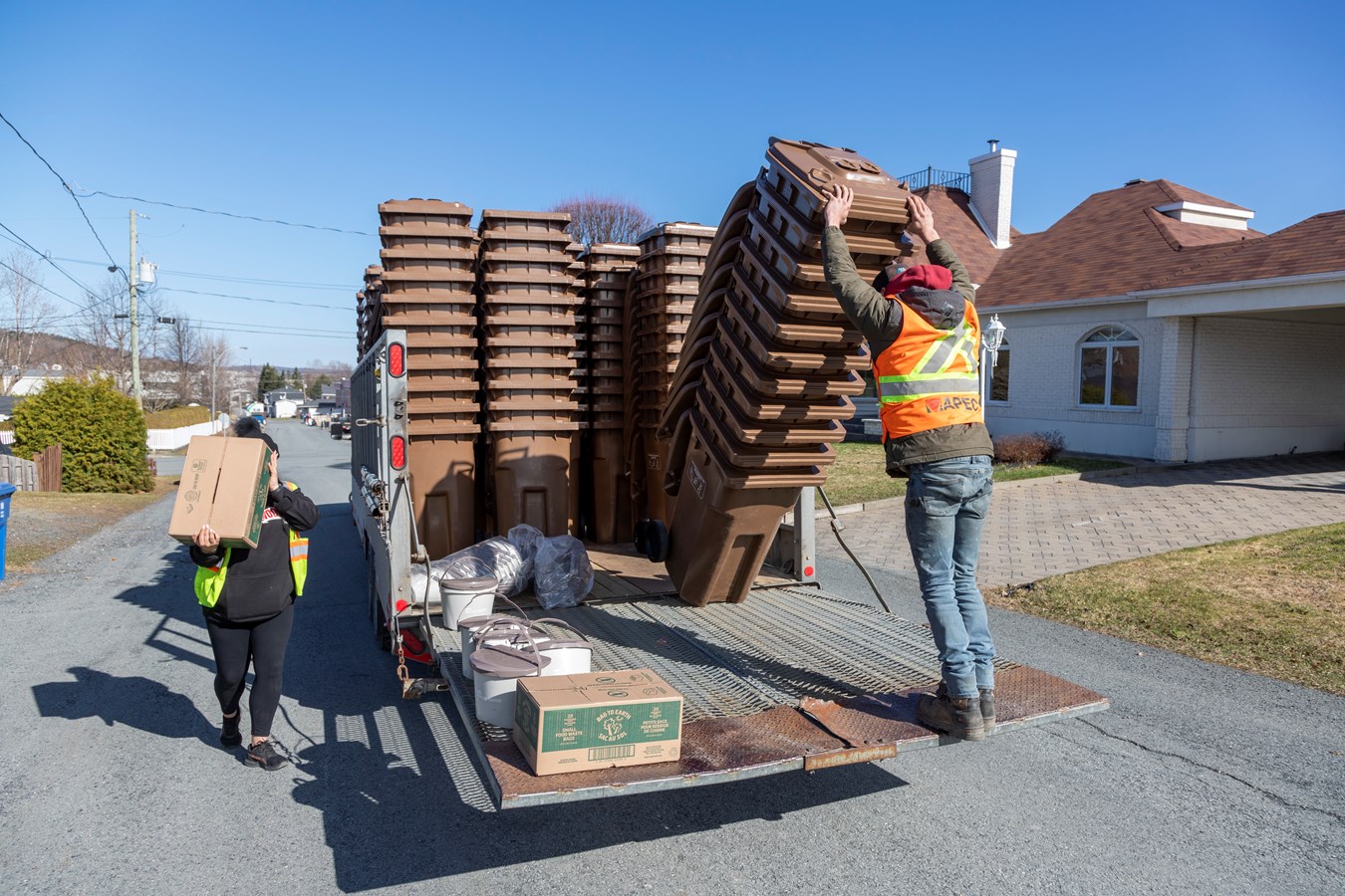 Beauce-Centre: le bac brun est arrivé