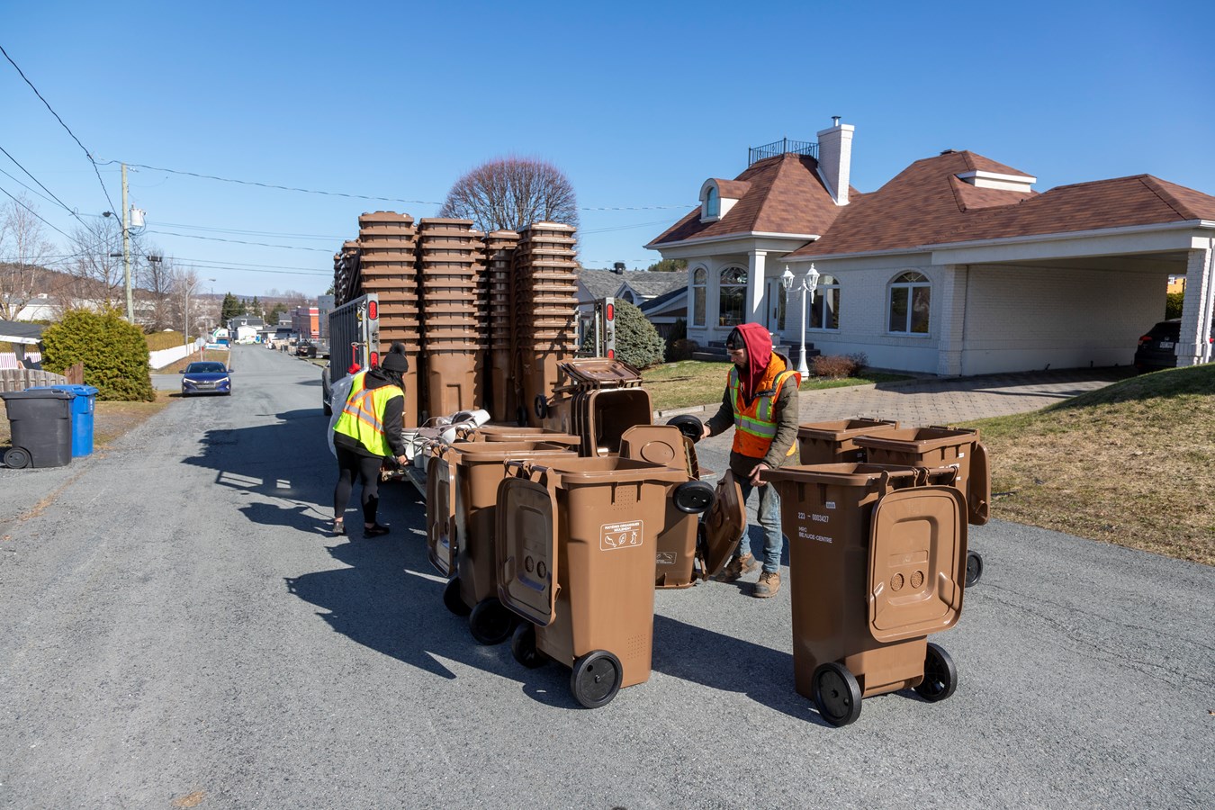 Beauce-Centre: le bac brun est arrivé