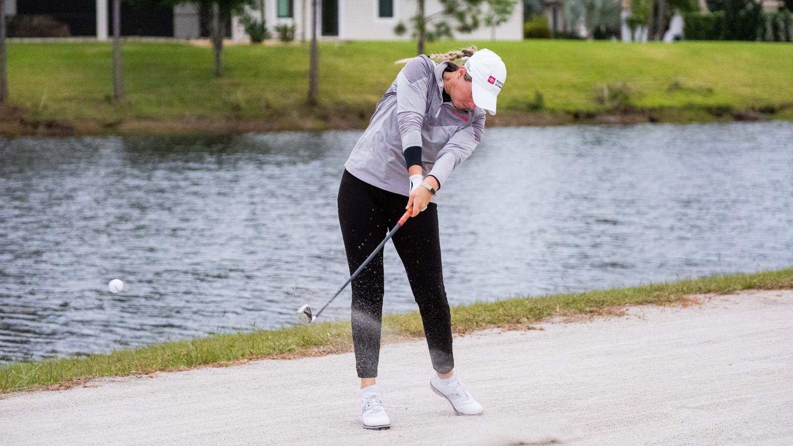 Josée Doyon durant un tournoi.