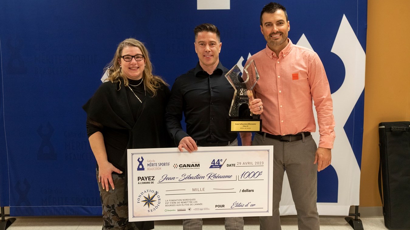 Jean-Sébastien Rhéaume remporte l’Élitas d’Or