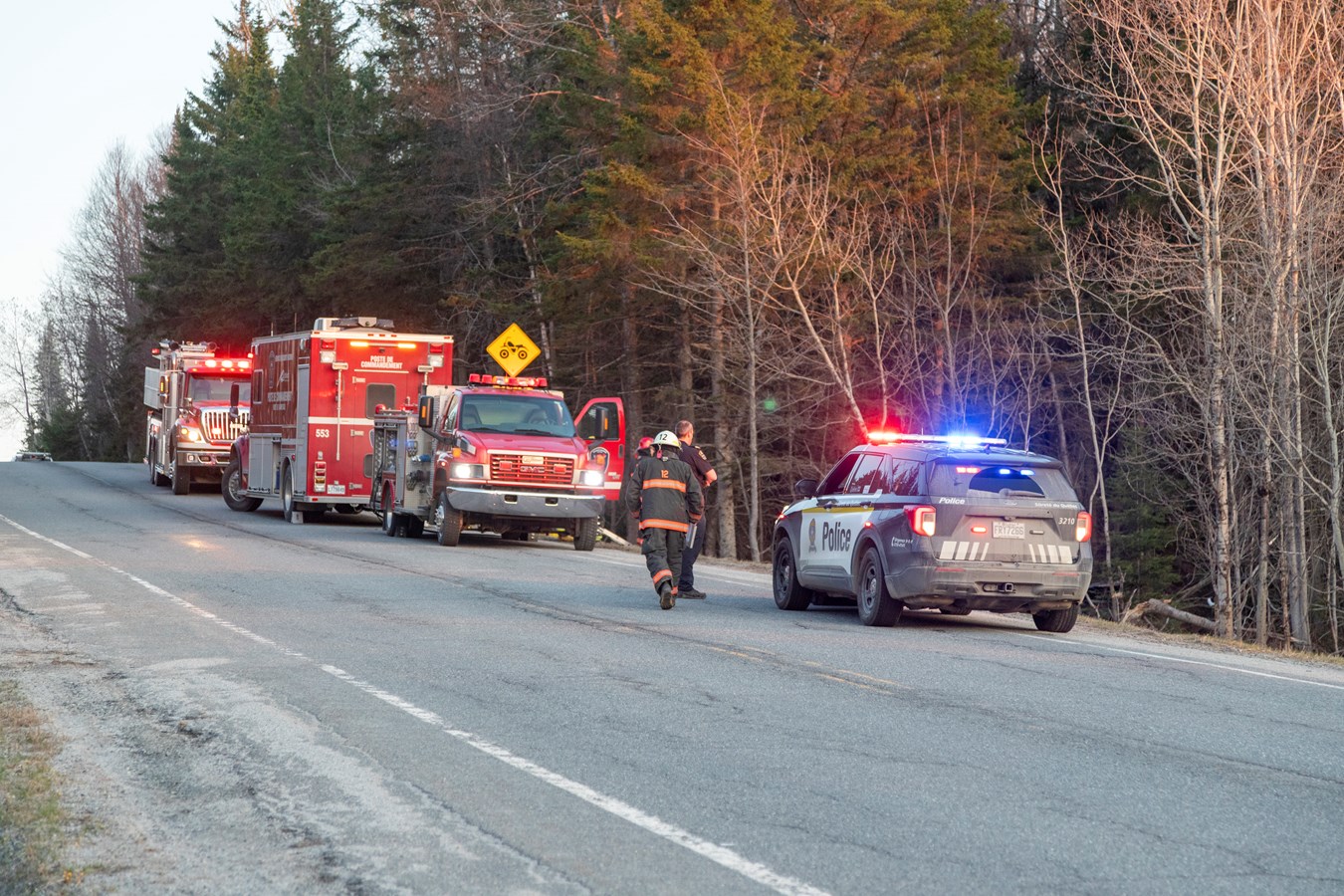 Accident à Adstock: le conducteur de 19 ans est décédé