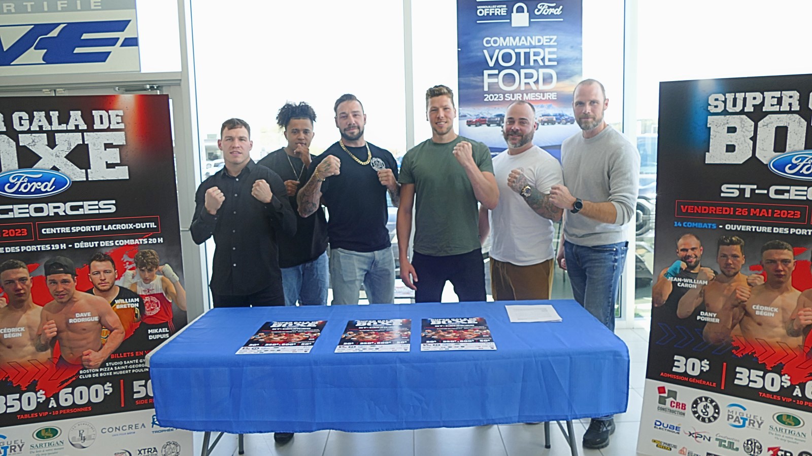 Le comité organisateur du Super Gala de Boxe