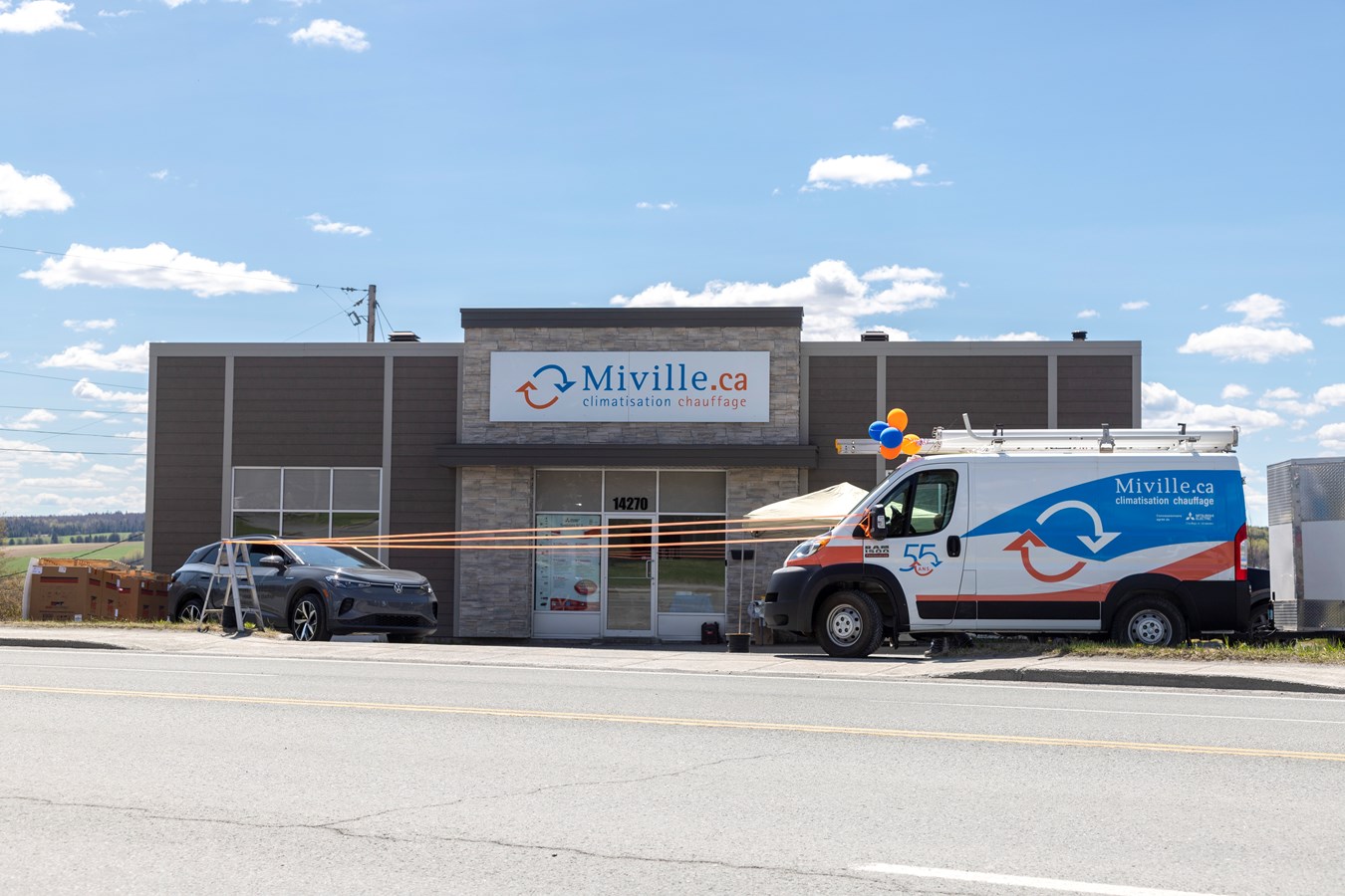 Climatisation et chauffage: Miville s'est installé à Saint-Georges