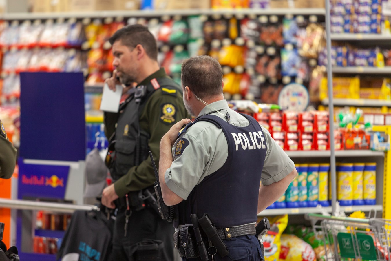 Opération policière au Carrefour: l'intervention est terminée