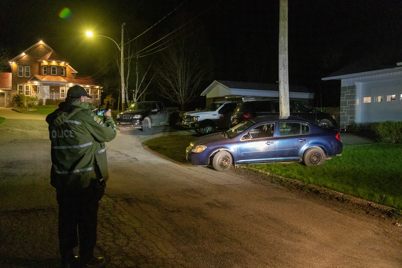 Sortie de route avec capacité affaiblie 11e Rue Est