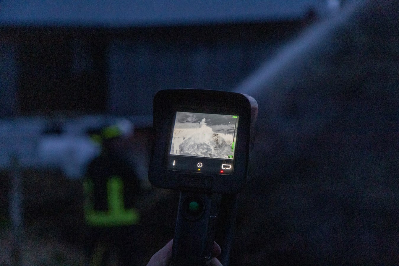 Début incendie rang Saint-Bruno