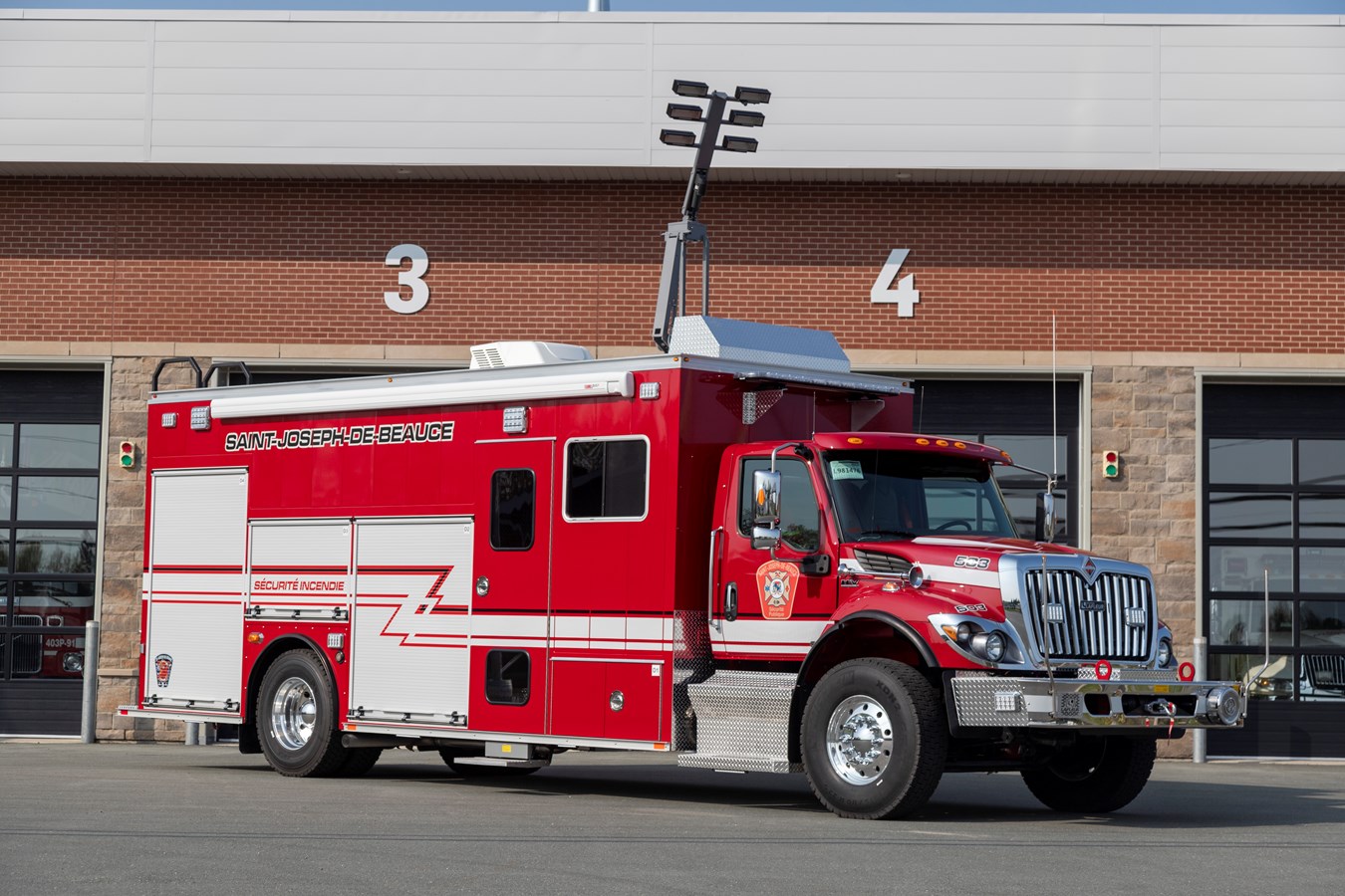 Un nouveau véhicule d'urgence à Saint-Joseph-de-Beauce