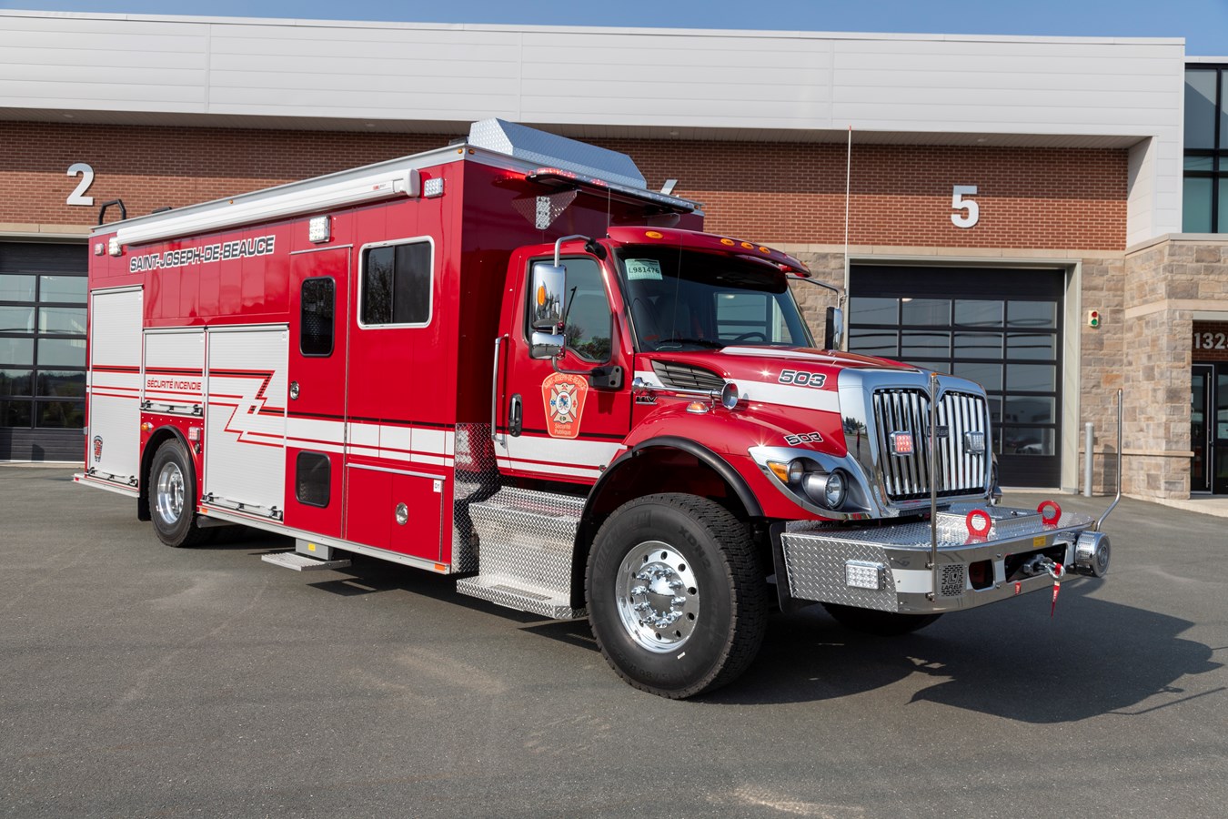 Un nouveau véhicule d'urgence à Saint-Joseph-de-Beauce