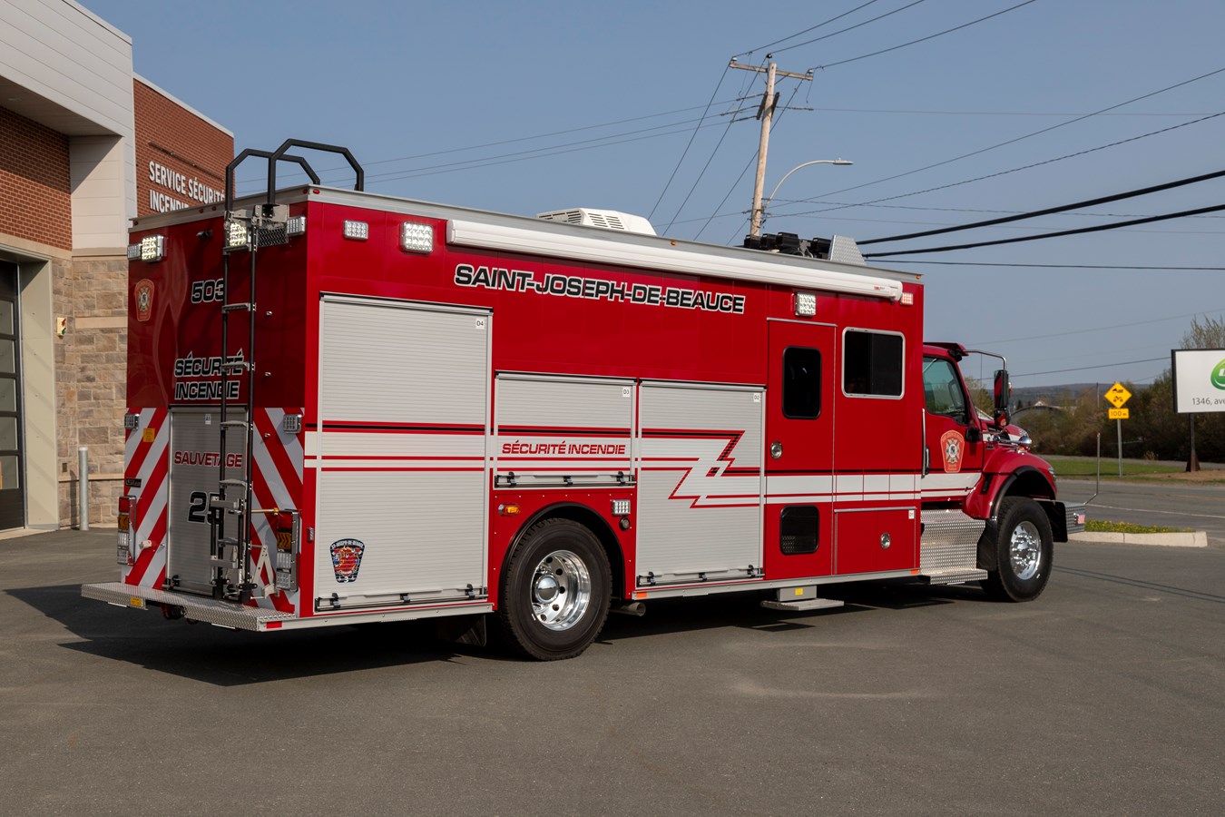 Un nouveau véhicule d'urgence à Saint-Joseph-de-Beauce