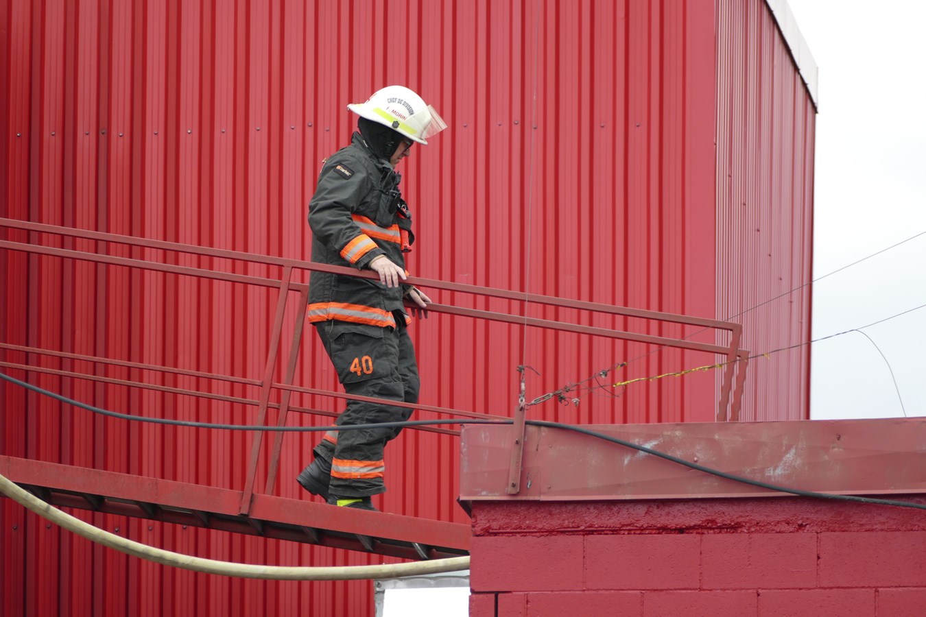 Saint-Georges: un important incendie dans les locaux de Boccam