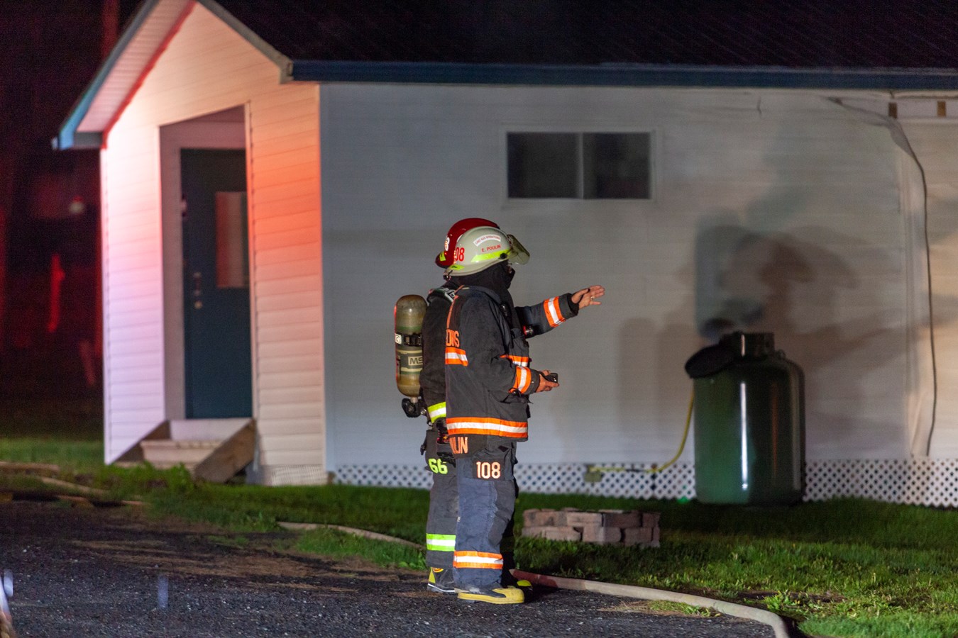 Un incendie de roulotte au camping de La Roche D'or