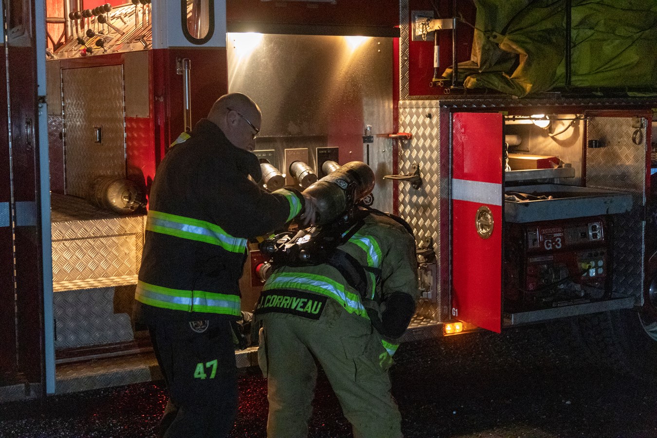 Un incendie de roulotte au camping de La Roche D'or