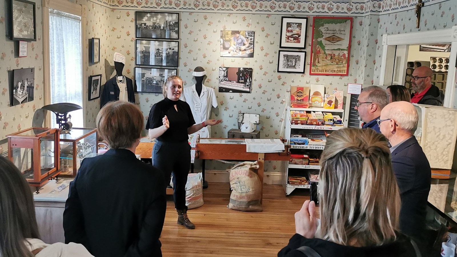 Une exposition revampée pour les 100 ans de la Boulangerie Vachon