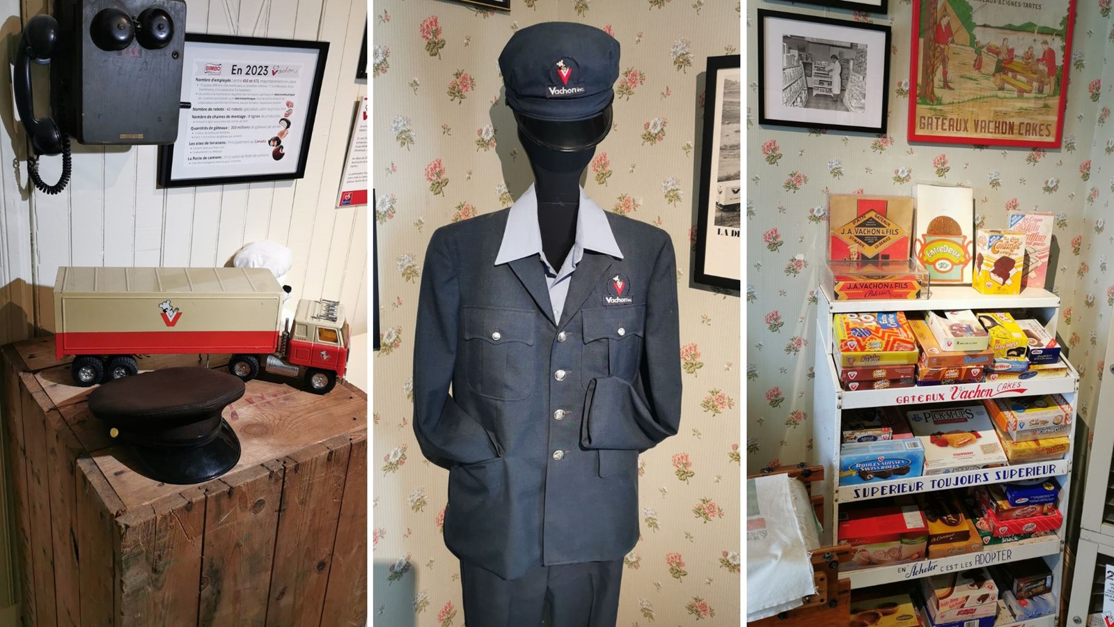 Une exposition revampée pour les 100 ans de la Boulangerie Vachon