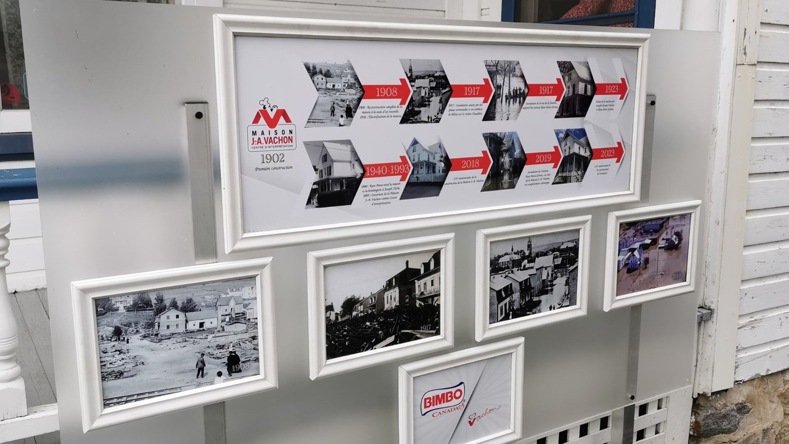 Une exposition revampée pour les 100 ans de la Boulangerie Vachon