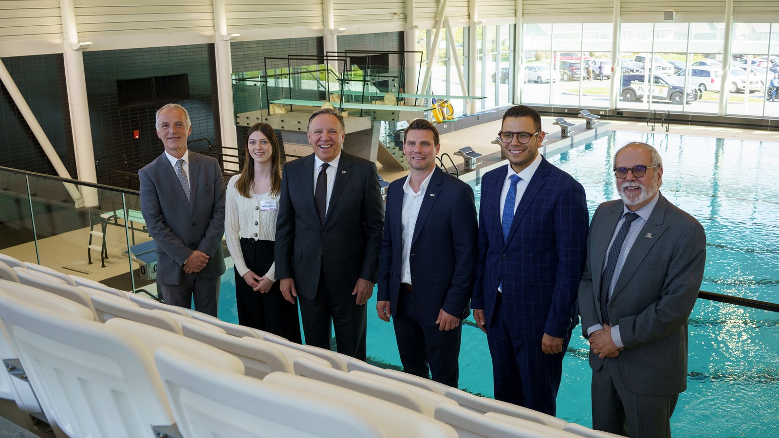 Le nouveau complexe sportif de Saint-Georges inauguré par le premier ministre