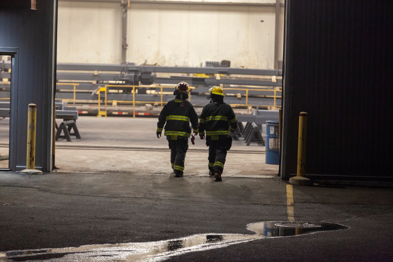 Début d'incendie chez Quirion Métal à Beauceville