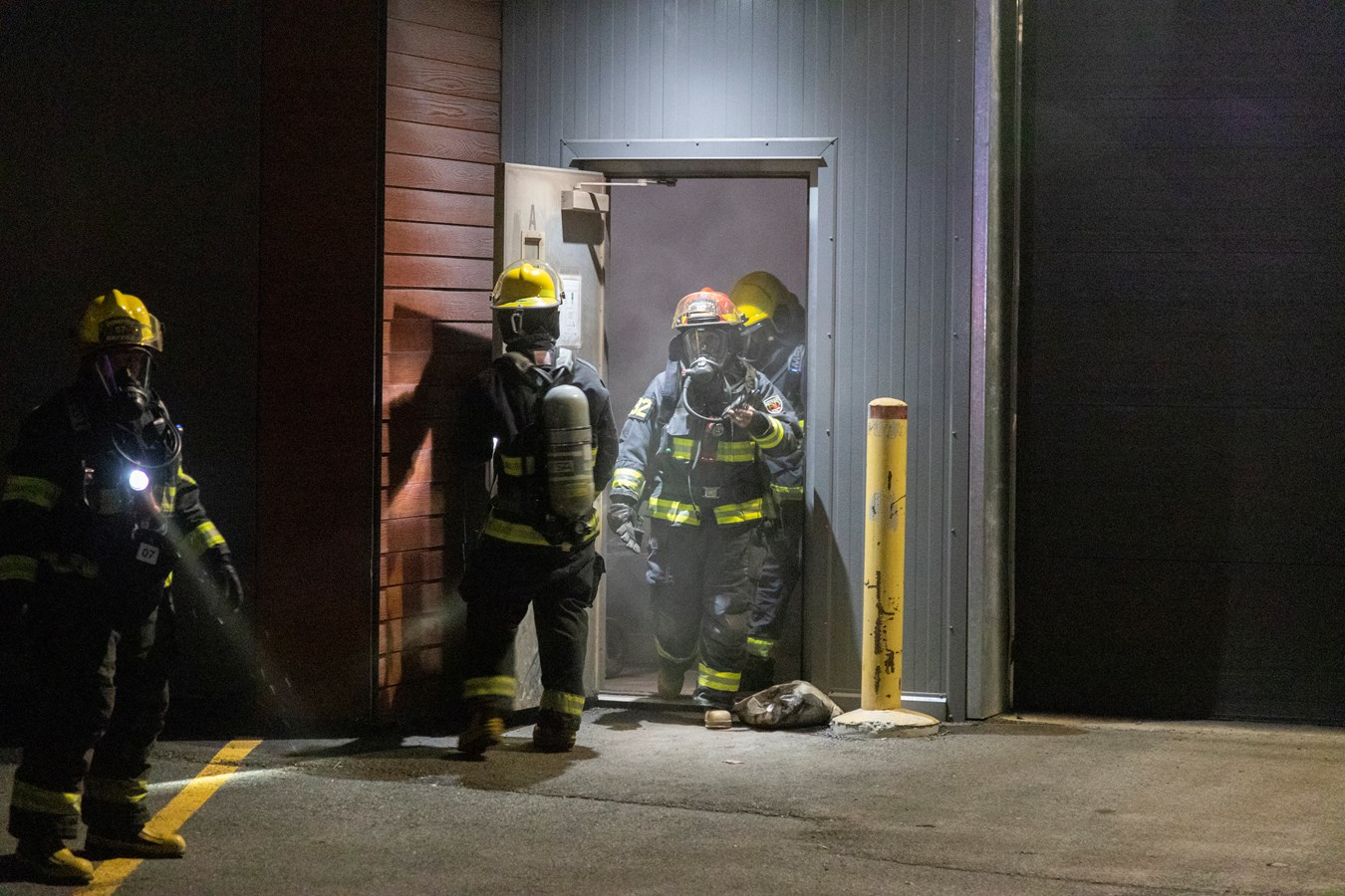 Début d'incendie chez Quirion Métal à Beauceville