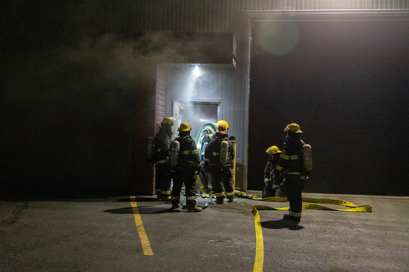 Début d'incendie chez Quirion Métal à Beauceville