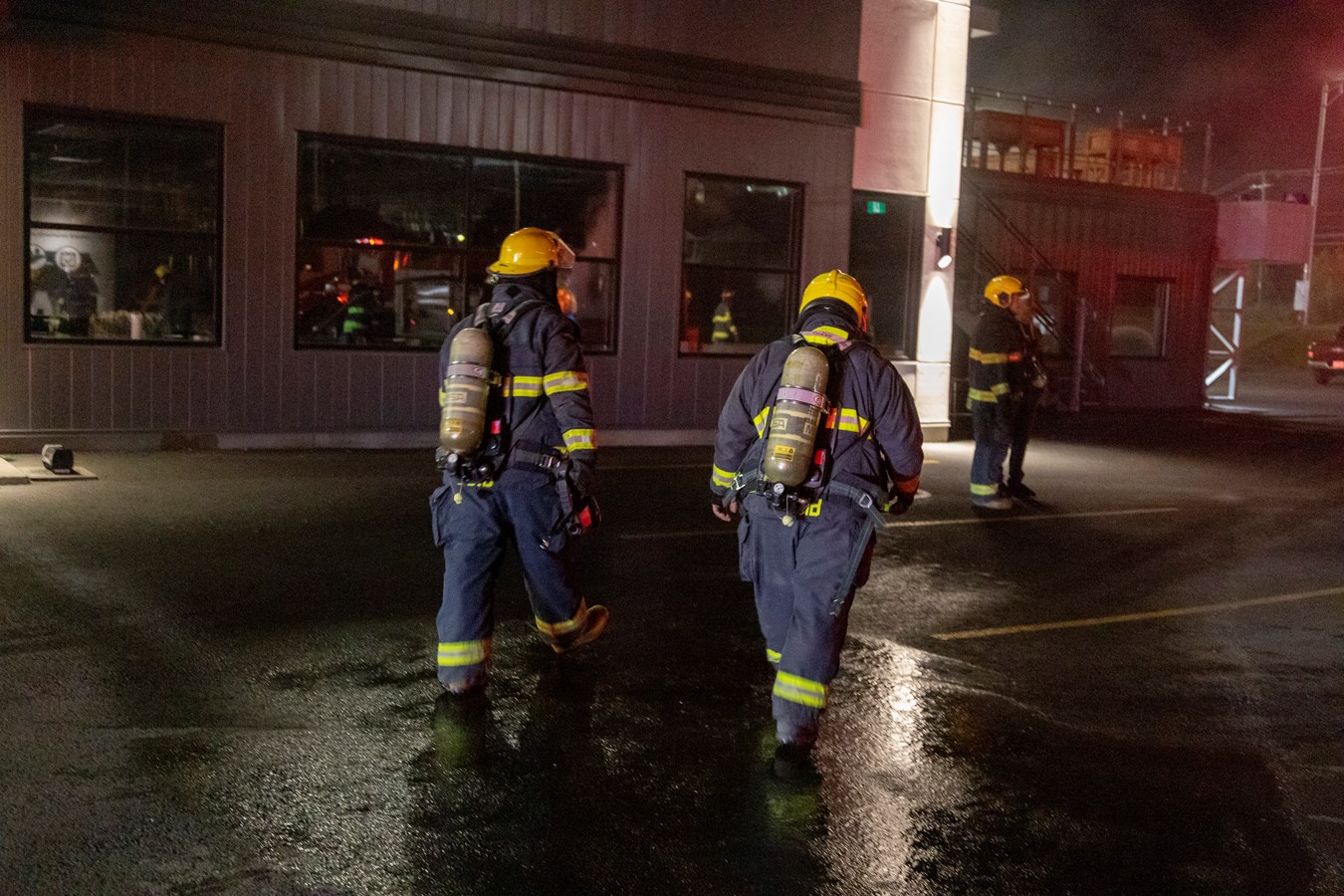 Début d'incendie chez Quirion Métal à Beauceville
