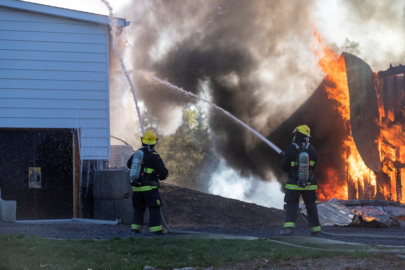 Incendie à Saint-Alfred: photos et détails supplémentaires
