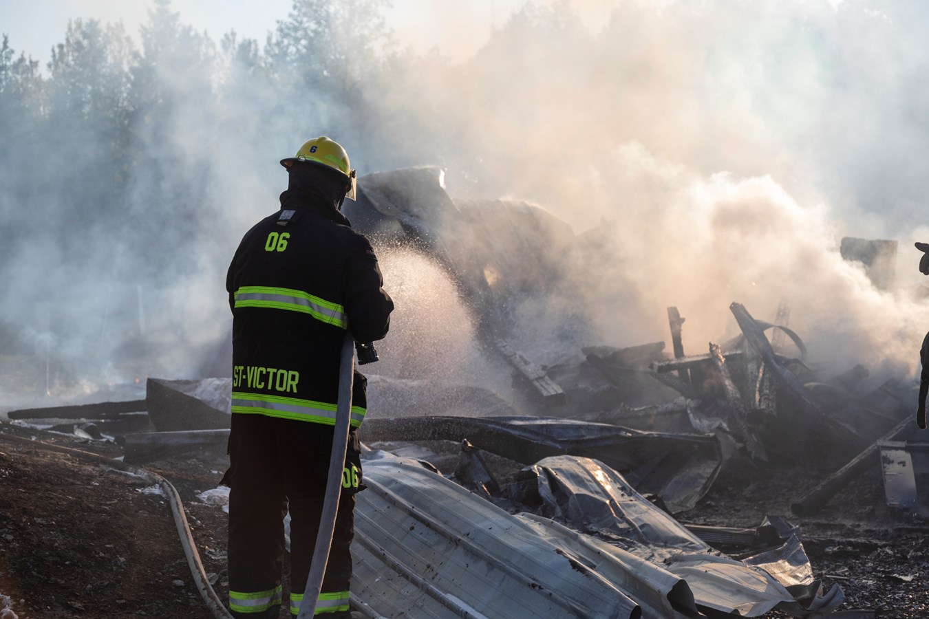 Incendie à Saint-Alfred: photos et détails supplémentaires