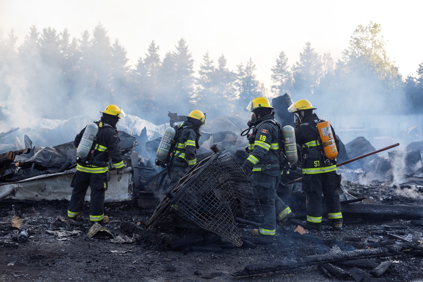 Incendie à Saint-Alfred: photos et détails supplémentaires