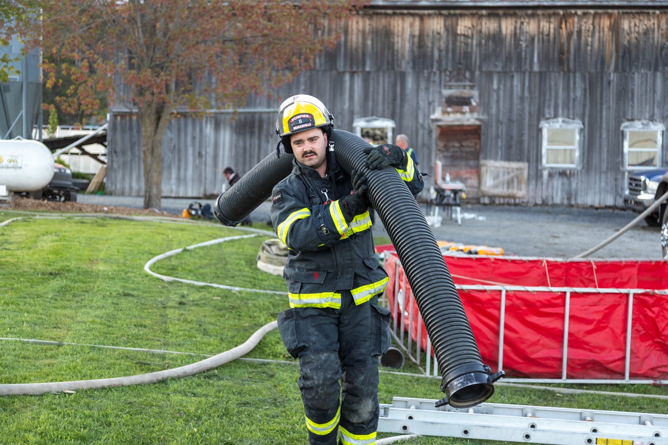 Incendie à Saint-Alfred: photos et détails supplémentaires