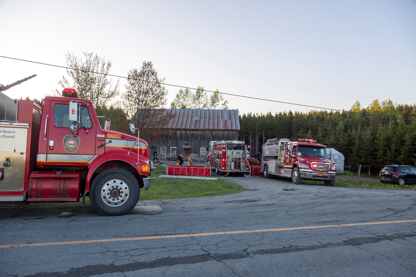 Incendie à Saint-Alfred: photos et détails supplémentaires