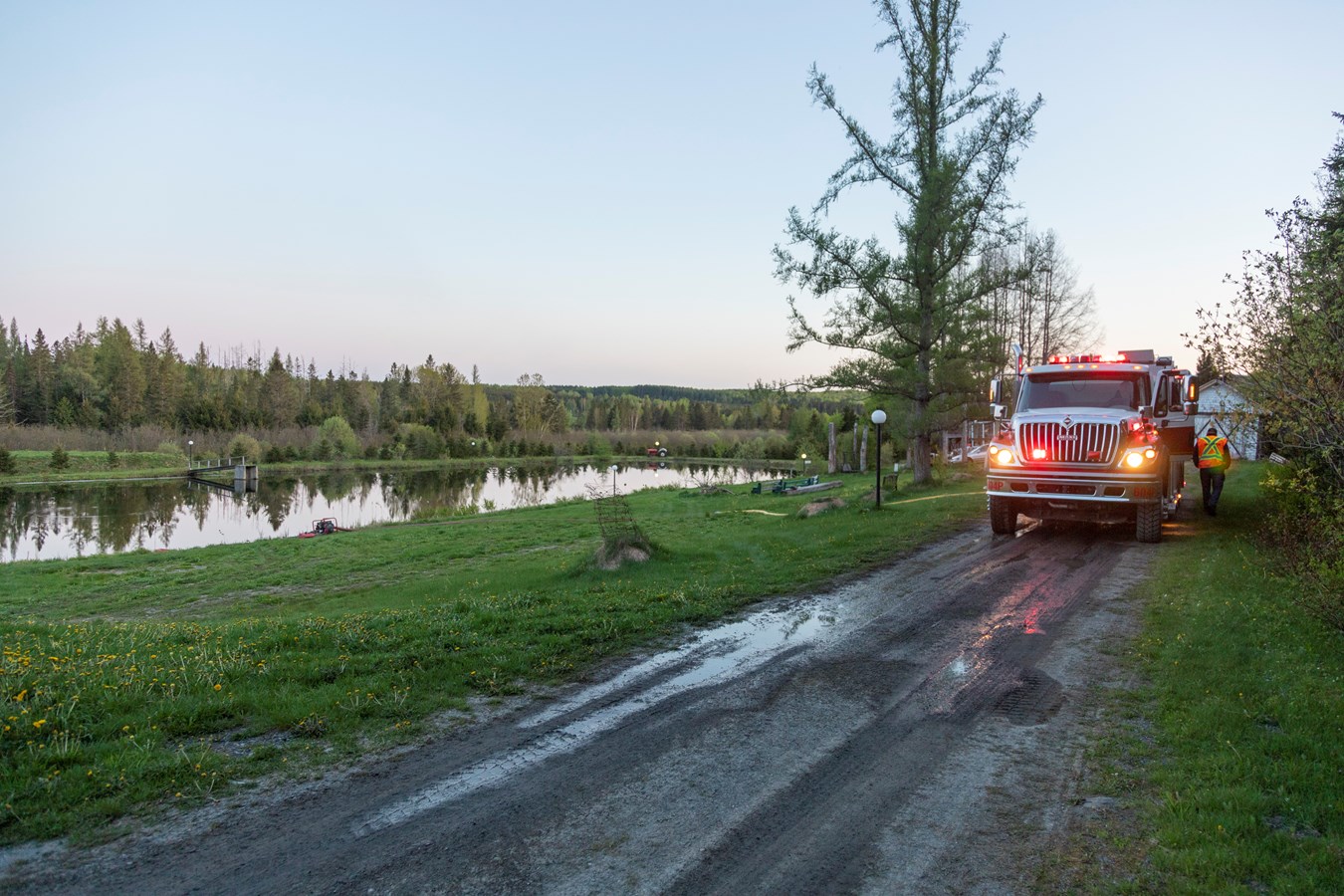 Incendie à Saint-Alfred: photos et détails supplémentaires