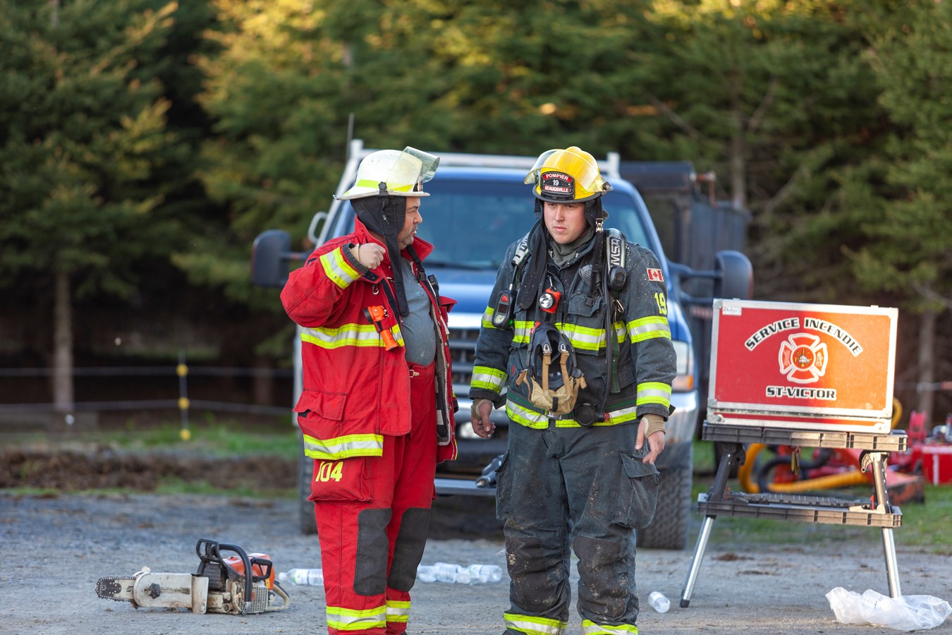 Incendie à Saint-Alfred: photos et détails supplémentaires