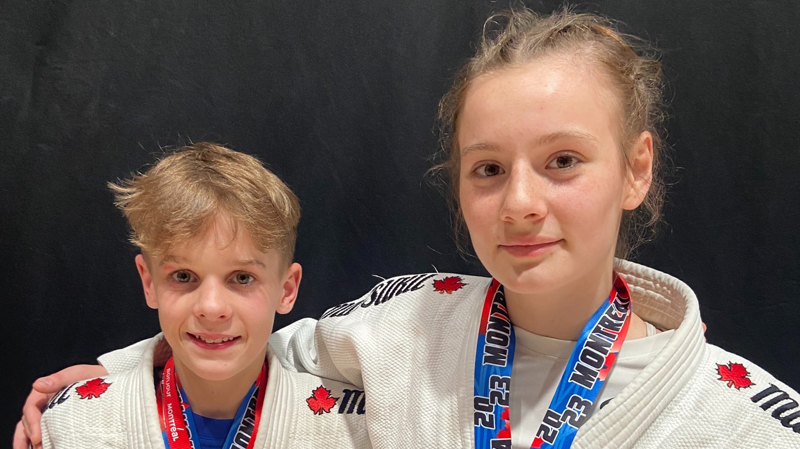William Maheux et Leah Michaud