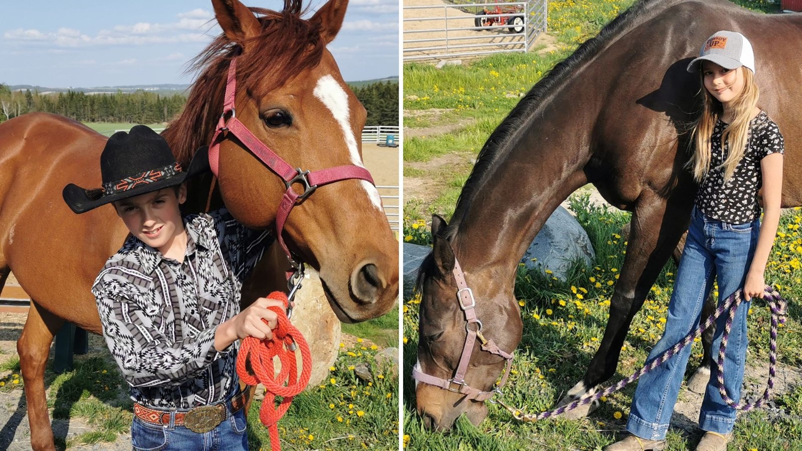 Jordan avec Isa Jazz Jal; Kelly-Ann et Choose's Romance.