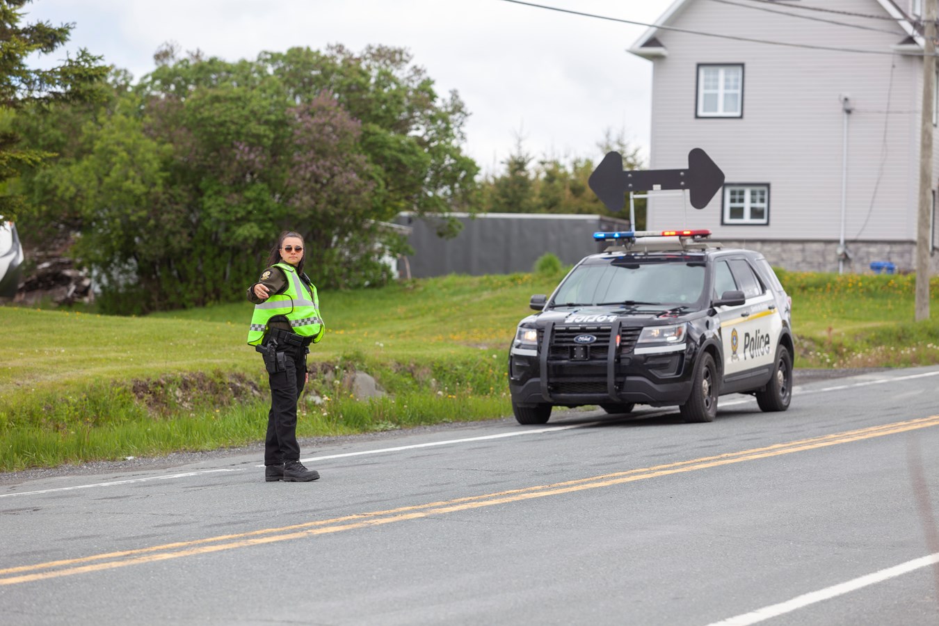 Accident sur la route 204 à Saint-Georges