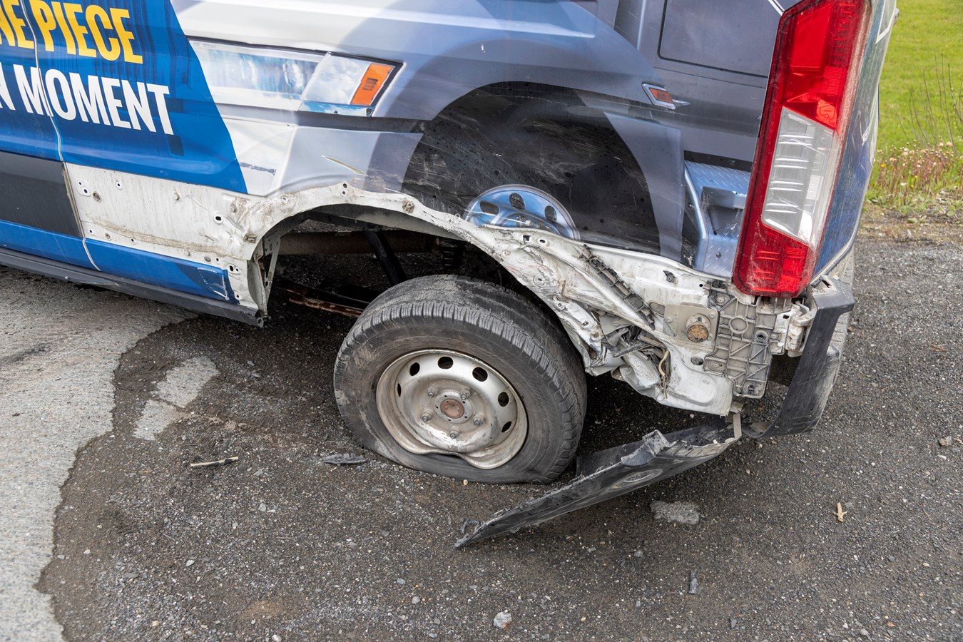Accident sur la route 204 à Saint-Georges