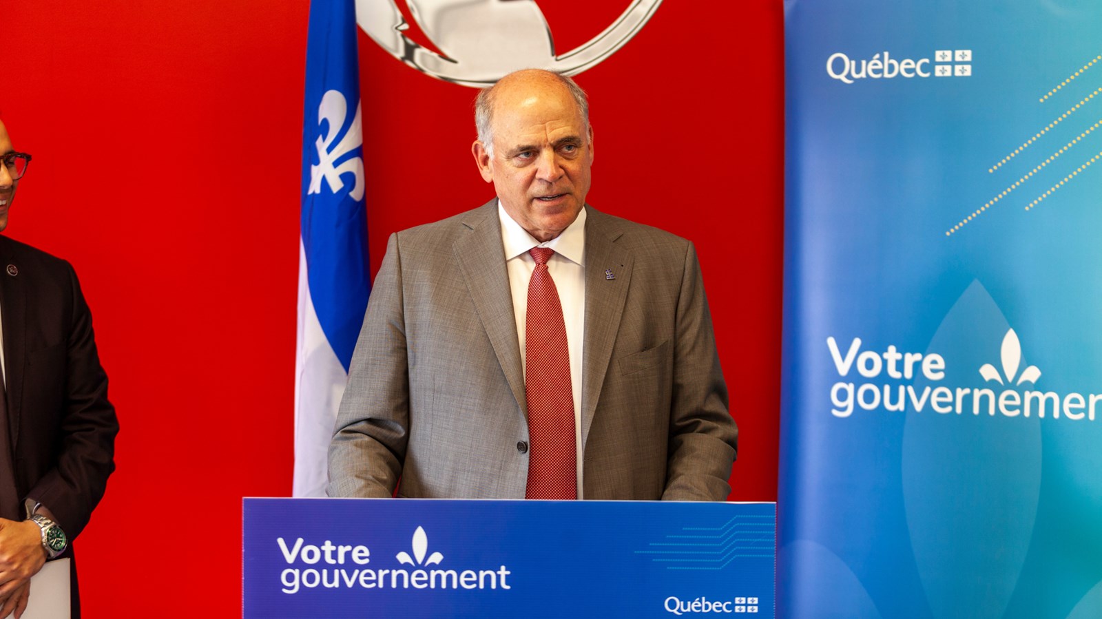 Pierre Fitzgibbon, ministre de l'Économie, de l'Innovation et de l'Énergie