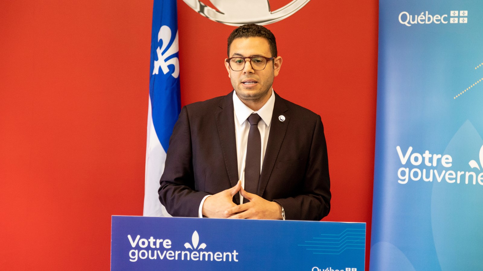 Samuel Poulin, député de Beauce-Sud