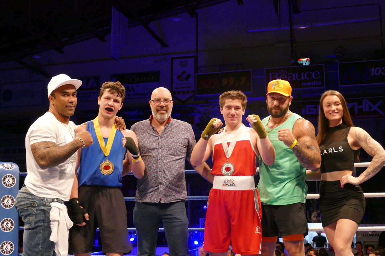 Une belle soirée de boxe à Saint-Georges