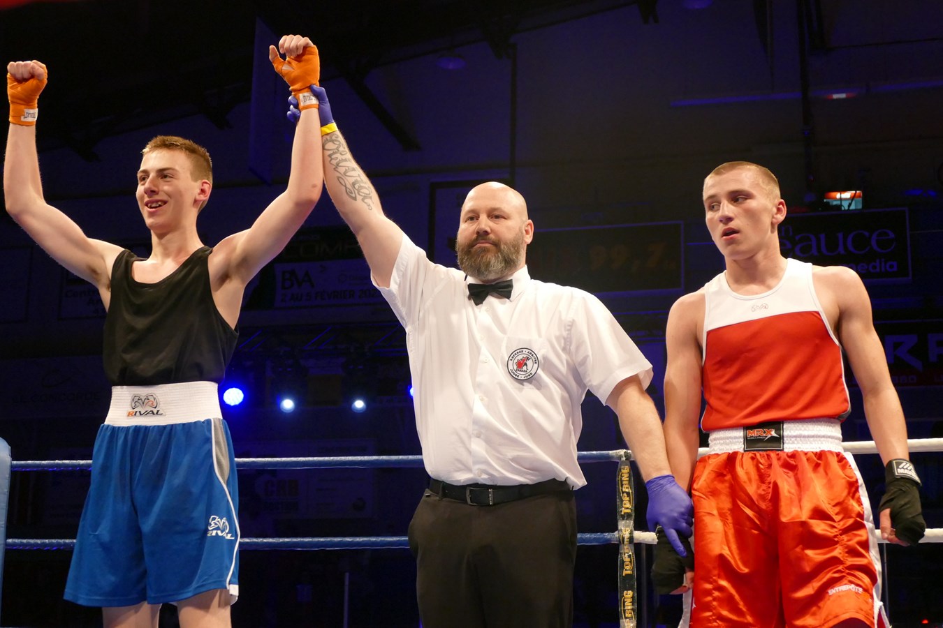 Une belle soirée de boxe à Saint-Georges
