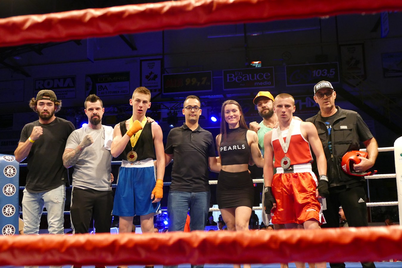 Une belle soirée de boxe à Saint-Georges