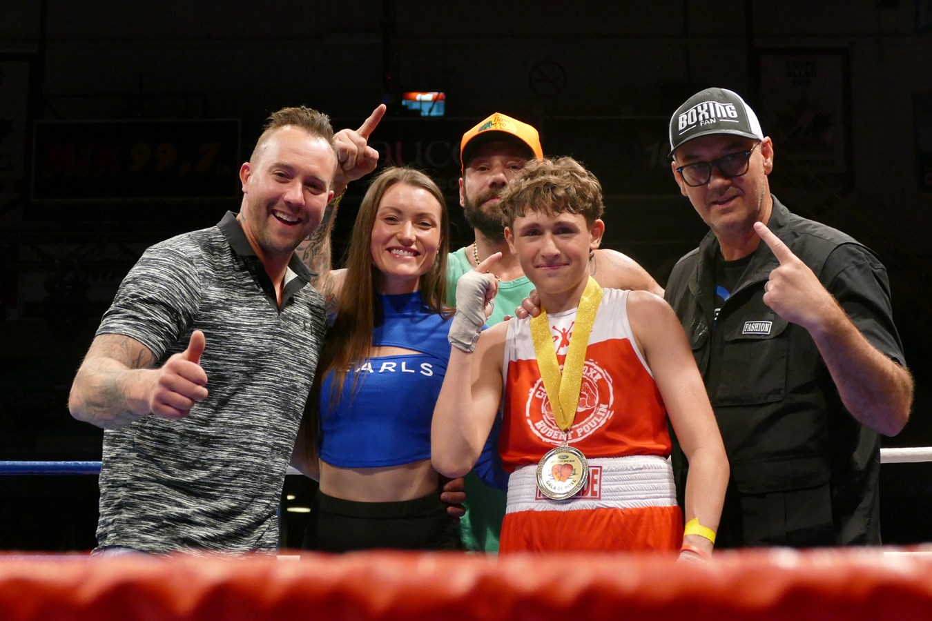 Une belle soirée de boxe à Saint-Georges