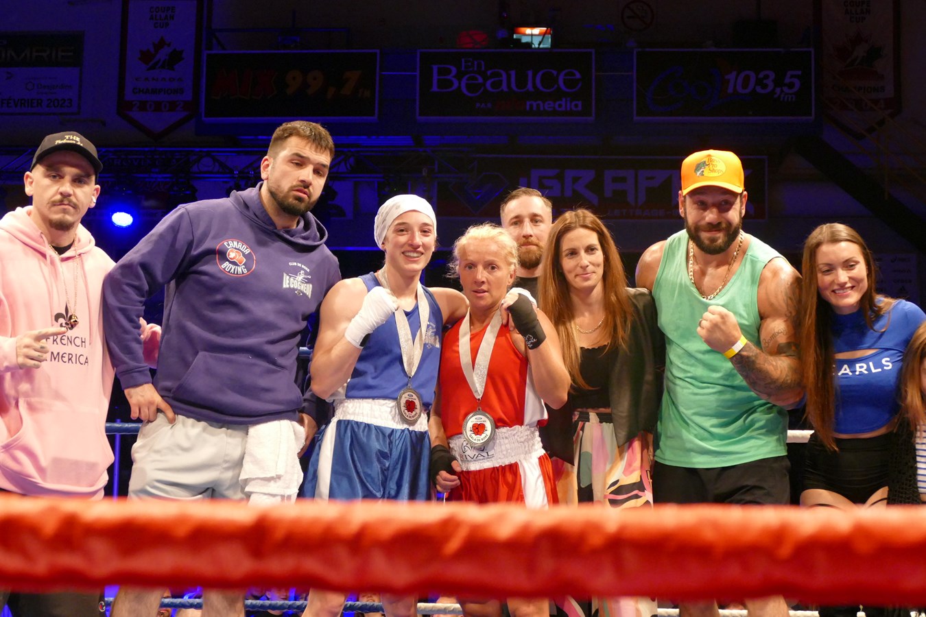 Une belle soirée de boxe à Saint-Georges