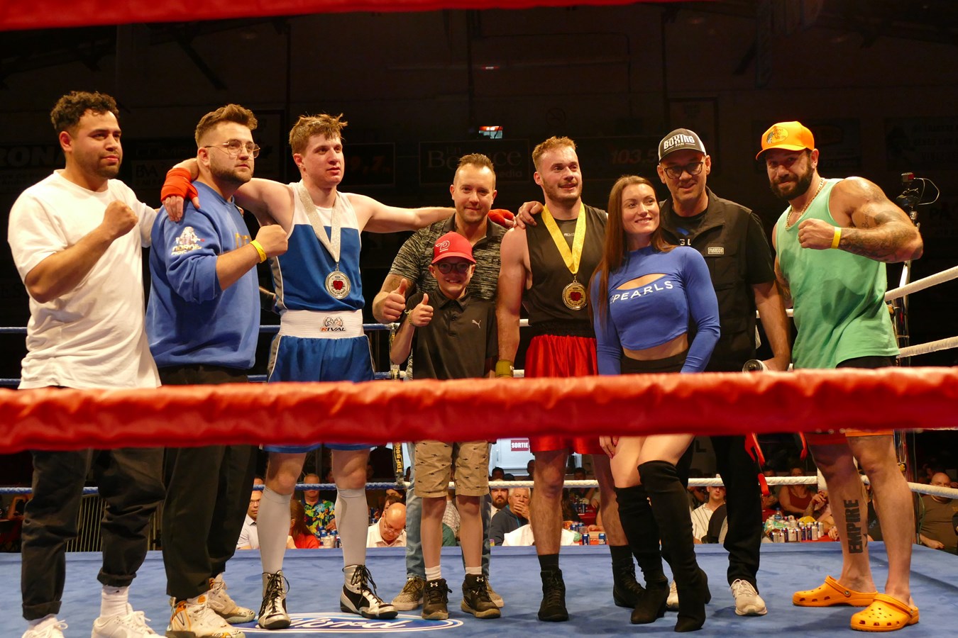 Une belle soirée de boxe à Saint-Georges