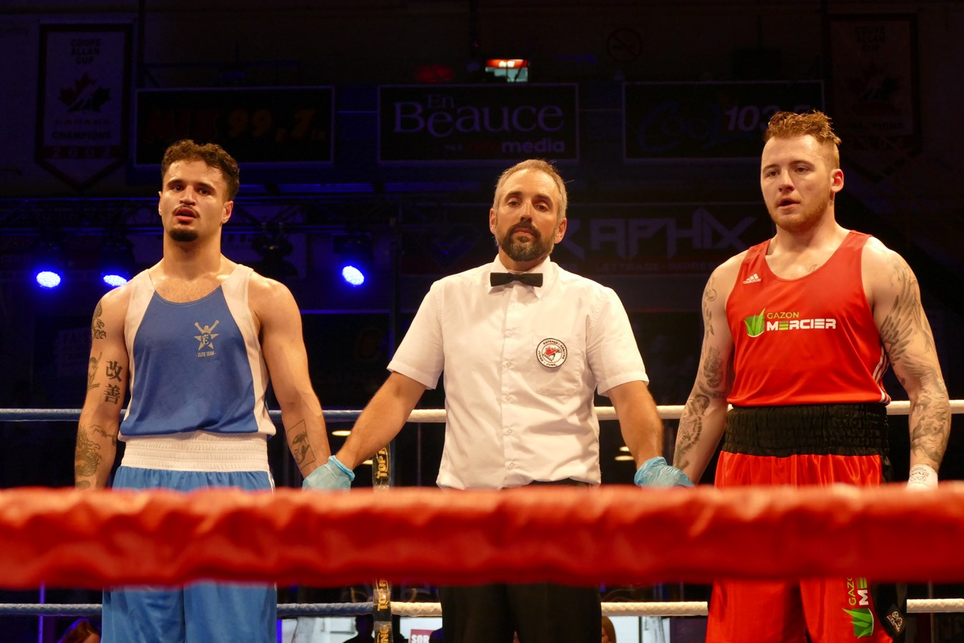 Une belle soirée de boxe à Saint-Georges