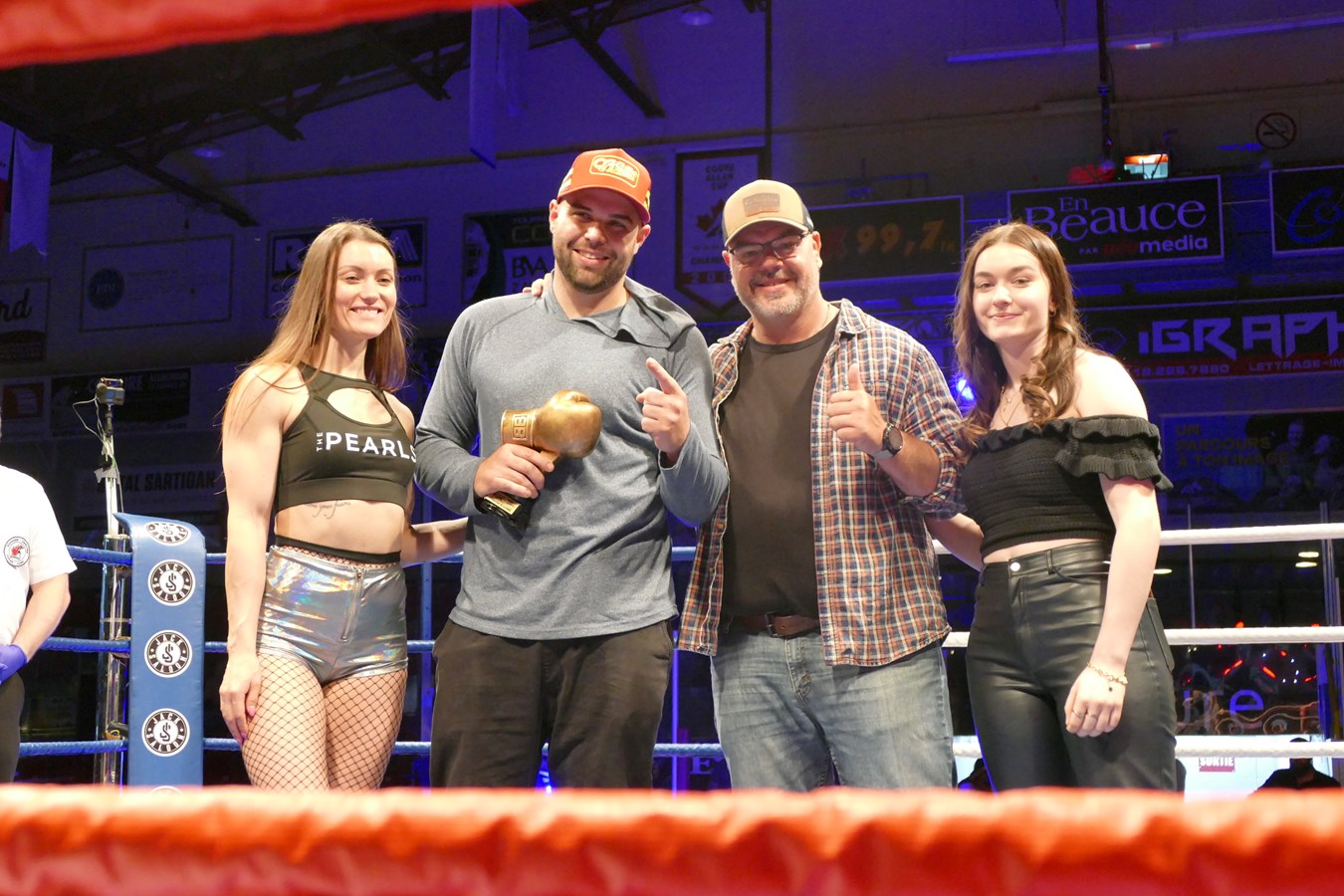 Une belle soirée de boxe à Saint-Georges